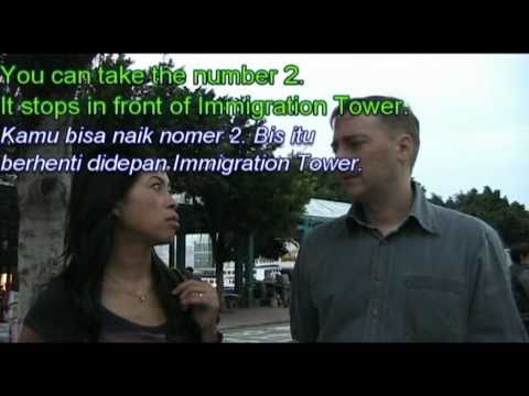belajar bahasa inggris dengan bahasa indonesia dengan orang bule dari 