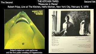 Robert Fripp Pleasures In Pieces Robert Fripp Pleasures In Pieces