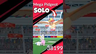 Solo Mega Pidgeot Raid Withmega Ampharos In Pokemon Go