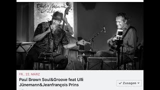 Sunny I Paul Brown Band Teaser I Ulli Jünemann, Jeanfrançios Prins, Bruno Castellucci (B. Hebb 1966)