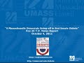 Fox 25 TV News Report: 6 Mass. Democrats facing off in first Senate debate at UMass Lowell