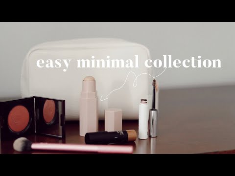 How to Create a Minimalist Makeup Collection - YouTube