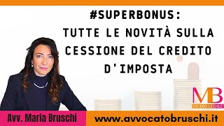 Cessione del credito: tutti i documenti da presentare
