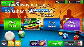 Hammer Cue Opening 7Th Lgendery, 8Ball Giveaway