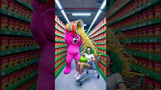 Evolution Of Baby Pink Tedy Pours Noodles On A Childs Head 10