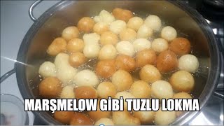 Marşmelow Tadinda Tuzlu Şerbetsi̇z Lokma Tari̇fi̇