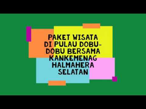 Paket Wisata Di Pulau Dobu - dobu Desa Mano