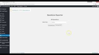 Export learndash Quiz to Excel CSV or DOC