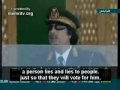 Video Gaddafi says JFK was assassinated by Israel