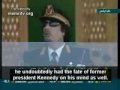 Gaddafi says JFK was assassinated by Israel