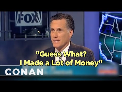 Lousy Romney & Obama Campaign Slogans - CONAN on TBS