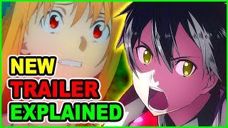 DID KIRITO JUST DIE? NEW SAO SEASON 3 TRAILER EXPLAINED | Sword Art Online Season 3 2018 Alicization