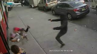 SHOCKING : Kids dive for cover in brazen broad daylight shooting caught on 