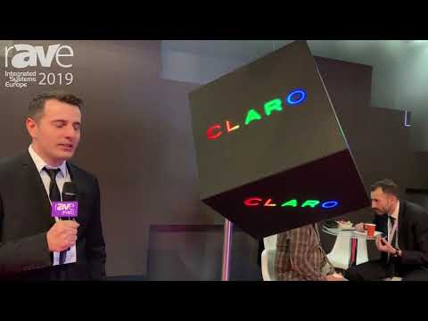 ISE 2019: CLARO Presents Cube LED Display Product