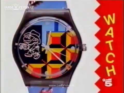 Pubblicità italiana Super MArio Watch (1994)