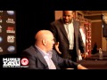 Watch Daniel Cormier interrupt Dana White like an absolute baller at a press event