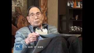 Japanese WWII pilot calls for peace