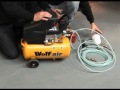 Wolf Sioux 24L, 2.5HP, 9.5CFM Air Compressor Kit