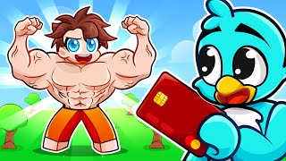 Spending 100,000 To Become The Strongest Person In Roblox