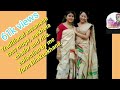 Traditional assamese toss muga mekhela chador