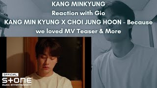 Kang Minkyung Davichi Reaction With Gio Kang Min Kyung X Choi Jung Hoon - Because We Loved & More