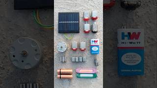 Dc Motors And Solar Panel Collection