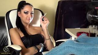 Sandy Smoking