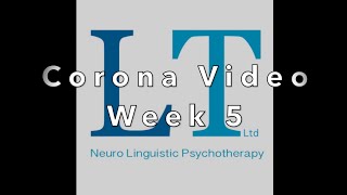 CoronaVideo Week 5 - here's the science bit!