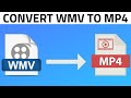 How to Convert WMV to MP4