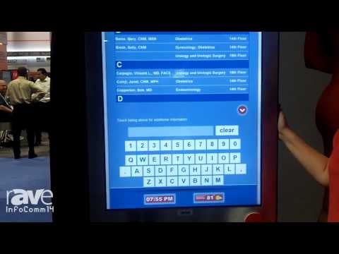 InfoComm 2014: CyberTouch Shows its Link Indoor Kiosk with Single Resistive Touch