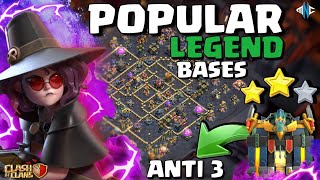 Top Th17 War Bases 2025 Op Anti 3 Star War & Legend League Bases Copy Links