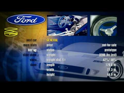 Indepth Ford GT90 showcase from EA's 1997 Need for Speed 2 Special Edition