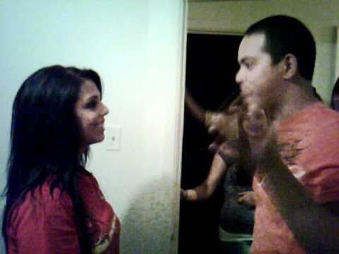 Evan & Sam drunk slap game