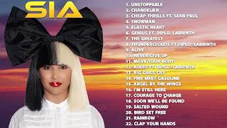 SIA Greatest Hits  Album 2022 - SIA Best Songs Playlist 2022