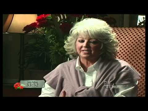 Erika Garza interviews Paula Deen Grand Marshall of the 2011 Rose Parade 