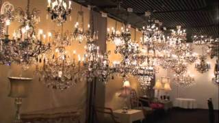 Schonbek Crystal Chandelier Showroom