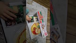 Melissa & Doug Top & Bake Wooden Pizza Counter Play Set 41 Pcs