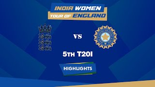 Highlights 5Th T20I, England Women Vs India Women Engw Vs Indw