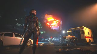 Resident Evil 3 Remake - Jill Cybercat Suit Mod Gameplay