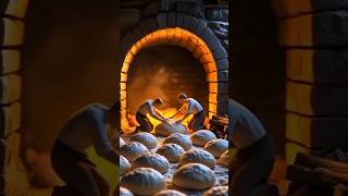 Tiny Pepole Works In A Hot Kitchen