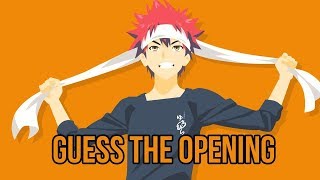 Guess the anime opening #1 {EASY}