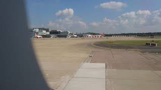 Air Transat Ts123 Taxing Gatwick And Take Off 16 Sept 2021