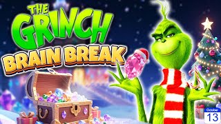 Save Christmas The Grinch Brain Break Game Spooky Holiday Run