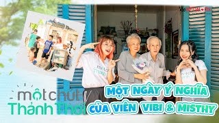 Một Ngày Vô Cùng Ý Nghĩa Của Viên Vibi Và Misthy, Bán Hết Bánh Bò - Tặng Ông Bà Một Bộ Ảnh Kỷ Niệm