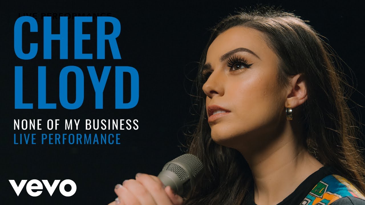 Cher Lloyd - "None Of My Business"のライブ映像を公開 「Vevo Official Performance」 thm Music info Clip