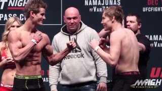 Ufc Fight Night 80 Weigh-Ins Sage Northcutt Vs. Cody Pfister