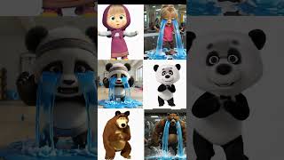 Masha And The Bear Real Life Characters New Ep And Crying