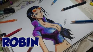 Nico Robin Fanart One Piece Archaeologist