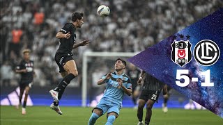 Beşiktaş 5-1 Lugano Maç Özeti