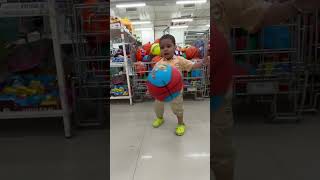 Baby Playing Cricketer Lover Boy